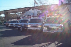 7AmbulancesLinedUp